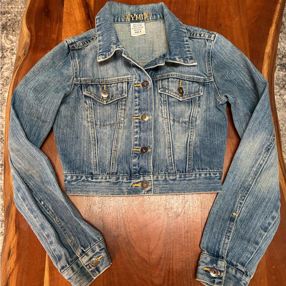 YMI Light Blue Denim Jacket -Girls